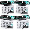 False Eyelashes Soft Touch Trios Individuals Short Black 4 Pack