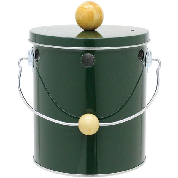 OBAKETSU Mosquito Trap Incense Holder, Mosquito Repellent Bucket, Green