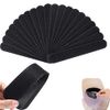 Renjzle Sweat Absorbing Pads, Hat Sweat Absorbent Pads, Hat Fading Sheets, 30 Pieces, Disposable, Anti-stains, Odor Resistant Sheets, Unscented, Sweat Absorbing Tape, Sunshade Hat, Collar, Dirt Guard Tape, Stain Prevention, Anti-heat (Black)