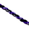 Sport Ropes Double Titanium Necklace (Purple/Black, 22")