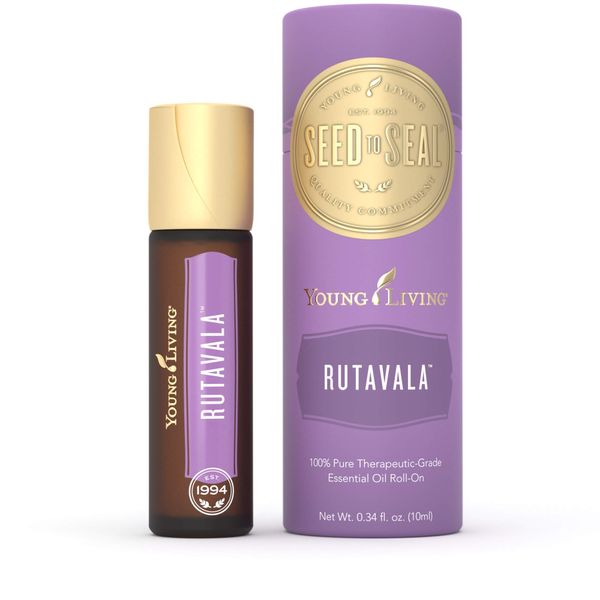 Young Living RutaVala Ruta Vala Roll on Blend 10 ML 100 % Therapeutic Grade Essential Oil Supplement