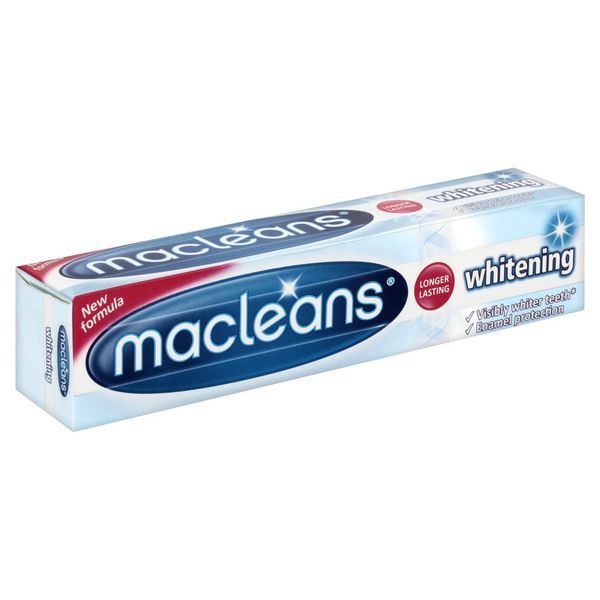 Macleans Whitening Toothpaste Tube, 100 ml