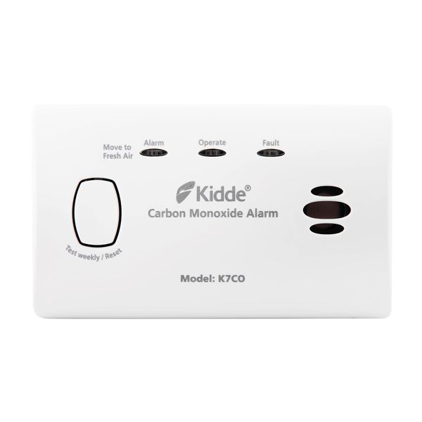 Kidde AEC8514 K7CO Carbon Monoxide Alarm, White