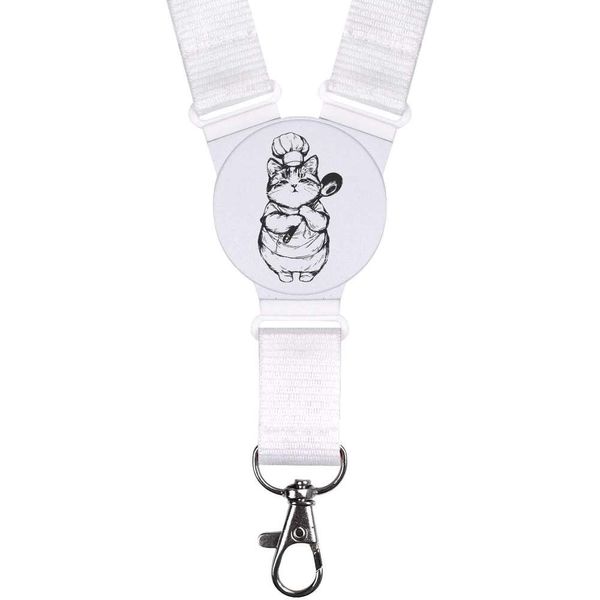 'Chef Cat with Spoon' Neck Strap/Lanyard (LY00037525)