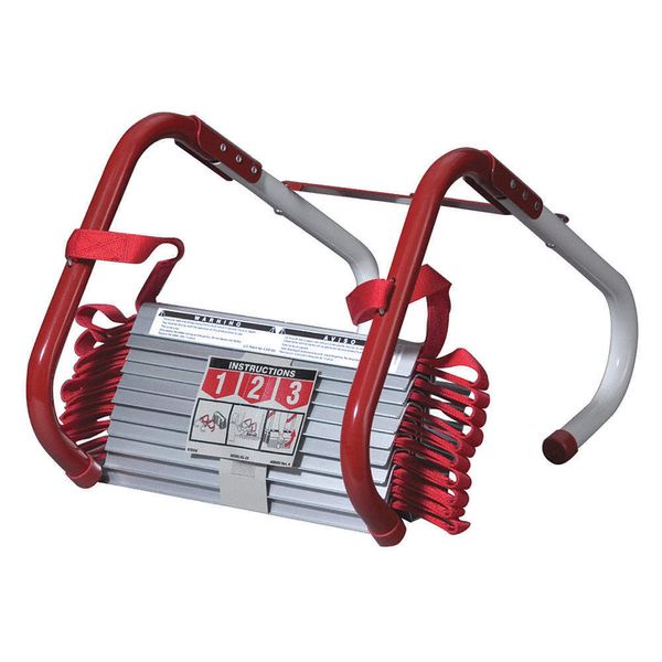 KIDDE 468093 Emergency Escape Ladder,1000 lb Cap,13'L 4XP76