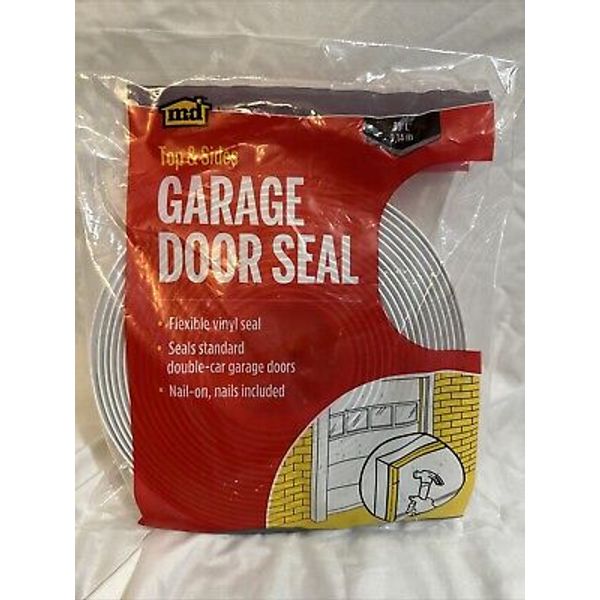 MD Vinyl Weatherseal Garage Door Top & Sides 30 Ft X 1”