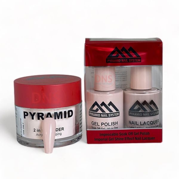 Pyramid Trio Gel + Lacquer + Dip Powder # 703