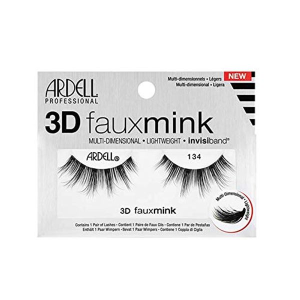 Ardell 3D Faux Mink Black Lashes 134