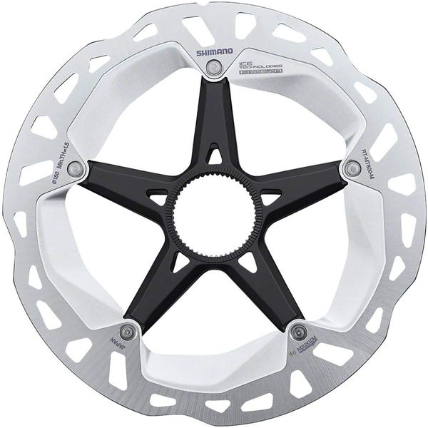 Shimano XT RT-MT800-L 180mm Centerlock Disc Rotor with External Lockring