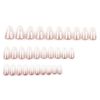 Kaichen Press On Nails - Gradient Medium Almond Nails | 15 Sizes - 30 Nail Kit with Adhesive Tabs