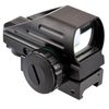 WIPBOTEN Red Green Reflex Rifle Scope Dot Sight with 4 Different Reticle Black