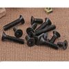 BOZONLI Hex Bolts High Tensile Socket Cap Countersunk Screws Flat Head Socket Bolt Black, M6×35mm,10 pcs
