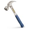 ESTWING Framing Hammer - 22 oz Curved Claw with Milled Face & Shock Reduction Grip - E3-22CMR