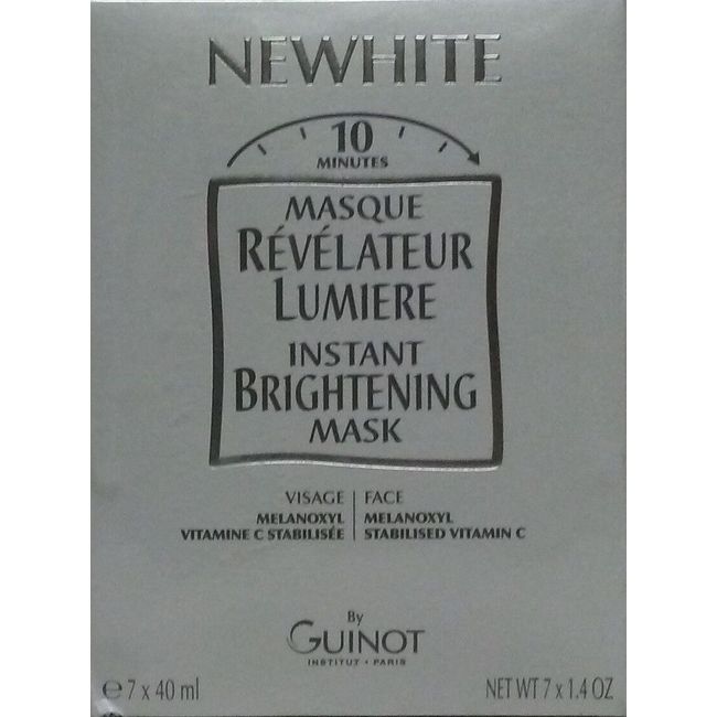 Guinot NEWHITE Instant Brightening Mask (7 Face Mask) - 7 x (40 ml / 1.4 oz)