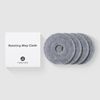 roborock 4 Pack Microfiber Mop Cloths Qrevo CurvX Robot Vacuum, Mop Pad Replacement Accessories