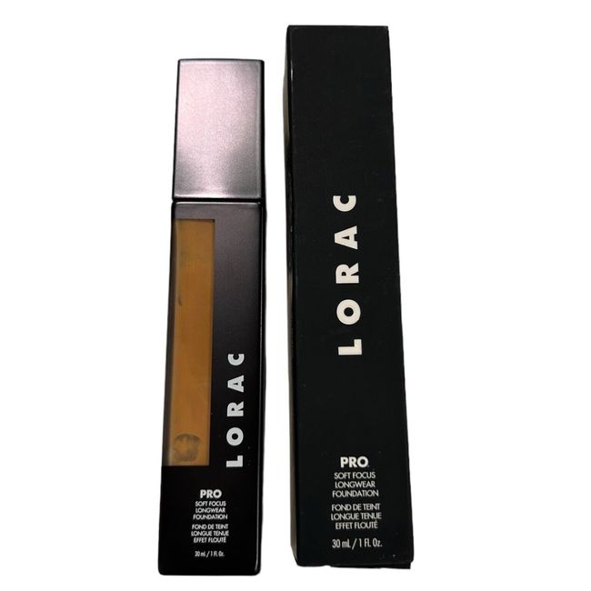 LORAC PRO Soft Focus Longwear Foundation 18 MEDIUM DARK 1oz - New In Box