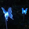 Solar Garden Butterfly Stake Lights, 2 Piece