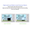 Water Level Sensor Transmitter Ultrasonic Level Sensor with Temperature Digital Display Depth Gauge Liquid Depth Level Measuring Meter