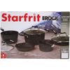 THE ROCK(TM) BY STARFRIT® 8-Piece Cookware Set with Bakelite Handles