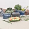 Yellow Studio Monochrome Plastic Chopsticks & Half Case Khaki 73565