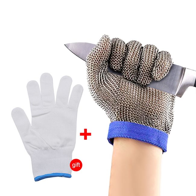 Extra Long Cut Resistant Gloves Stainless Steel Ring Slaughter Cutting  Aquatic Cutting Gloves for Food Processing - China Extra Long Anti-Cutting  Gloves and Stainless Steel Mesh Glove price