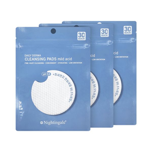 Nightingale Daily Derma Cleansing Pad Tissue Mild Acid