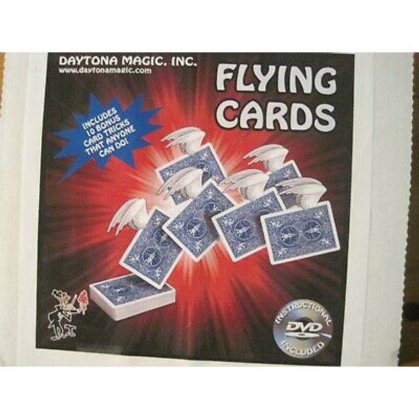 +    Flying Cards magic trick