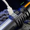 99000000 Lumens Super Bright LED Tactical Flashlight Rechargeable Work Light 2X