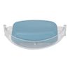 EZ-FLO Clear Replacement Bathroom Plastic Soap Dish, 15204