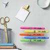 BIC Brite Liner Grip Highlighter-Assorted Colours (Pack of 6)