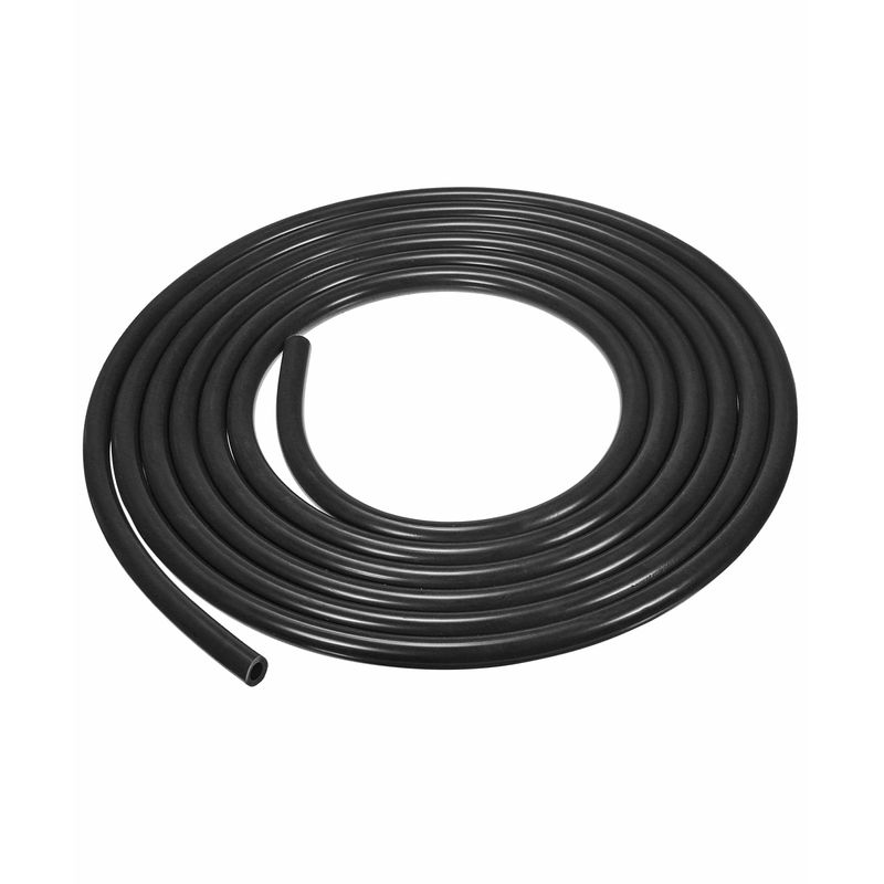 10 Ft High Performance 1/4 Inch Silicone Vacuum Tubing Hose - Universal Automotive Black Replacement Line