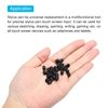 sourcing map 50pcs 5mm Stylus Pen Fine Tips Conductive Rubber Capacitive Touch Screen Pens Tip Soft Universal Replacement