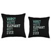 Fun Worst White Elephant Ever for Adults Under 15 20 Throw Pillow