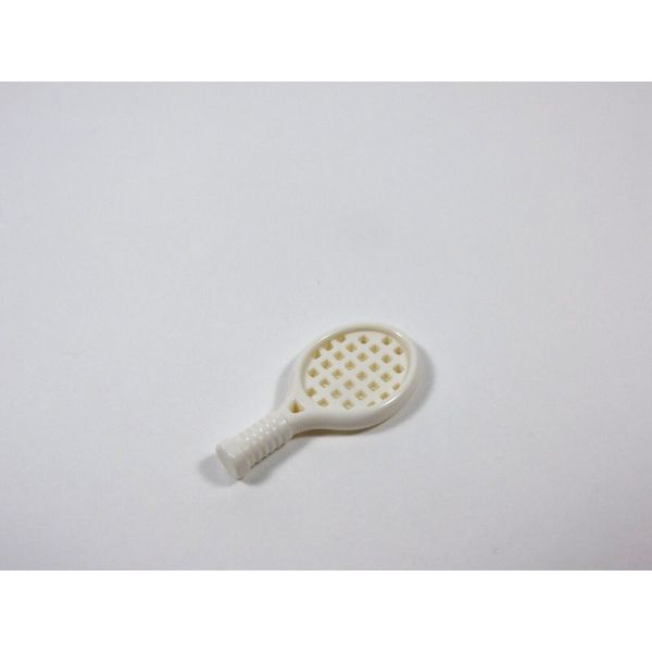 LEGO White Tennis Racket Accessory Utensil Sport Minifig L2