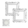 Lotsdonxia 2-Pack Light Switch Cover Stickers Decorative Plug Socket Surround Covers for Stylish Home Wall Decor (White)