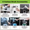 WORKPRO 8V Electric Spin Scrubber, 3-Speed Adjustable Shower Scrubber