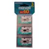 Maxell Micro Cassettes (Pack of 3)