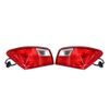 For Chevy Malibu 2016 2017 2018 Outer Tail Lights & Primered Rear Bumper Cover