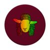 Reggae, cooles Schaf, Dreads, Dreadlocks, Schaf, Rasta PopSockets mit austauschbarem PopGrip