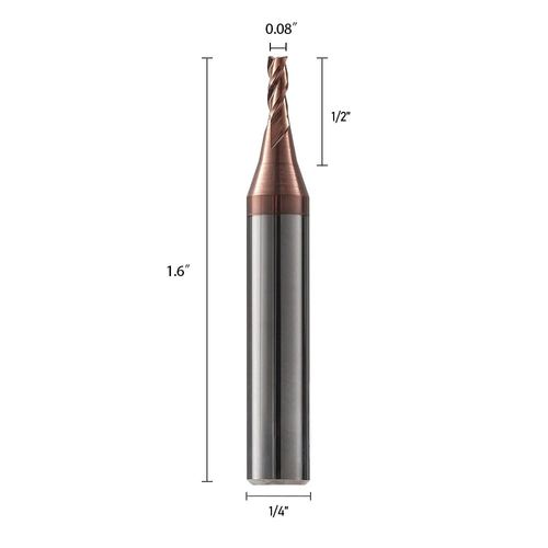 5 PCS Milling Cutter for Xhorse IKEYCUTTER Condor XC-Mini Plus/Plus II/XC-002 and Dolphin XP005/XP005L/XP007 Key Cutting Machine (5PCS 2.0MM)