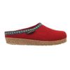HAFLINGER Unisex Grizzly Classic Wool Clogs, Chili, 38EU