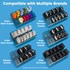 Perfitech Clipper Guard Holder Organizer with 12 Slots, Sturdy PC Material