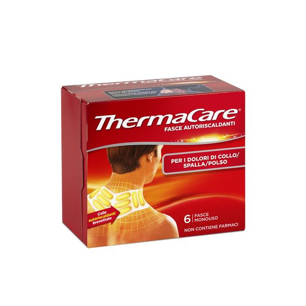 ThermaCare Neck Shoulder Wrist Bands 6 Self-heating