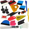 23 Pro-Tint 3M Felt Squeegee Vinyl Cutter Car Wrapping Install Tool Kit