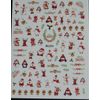 Christmas Holiday Nail Art Stickers