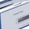 Bluetooth Cassette Player, Portable Cassette Player, Auto Reverse Tape Player Bluetooth Output to Headphone Speaker