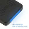 ID Mobile Phone Card Reader, Type C Interface 125Khz Portable Smart Card Reader Compatible with Phones, Stable Performance, Plug and Play (Black)