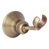 Antique Brass Electroplating Wall Mounted Shower Head Holder Bracket Base Fixed Seat Hotel Bathroom Accessory