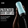 Under Armour Sideline Squeeze Water Bottle, Designed with Quick-Shot Lid, Quick & Easy Hydration, 32 oz