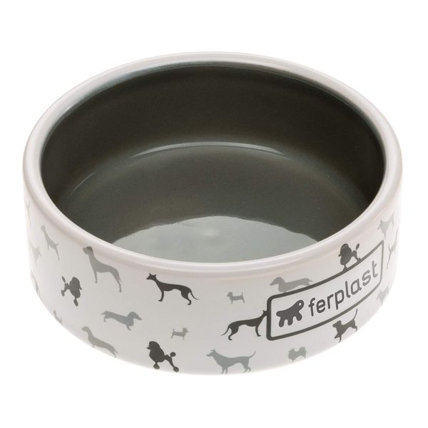 Ferplast Juno Medium Ceramic Feeder 750ml 12.7 x 4.5cm